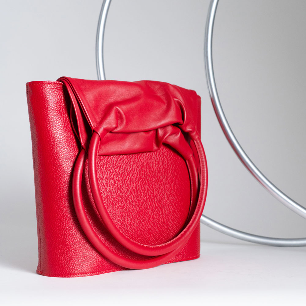 Leather bags still life ecommerce